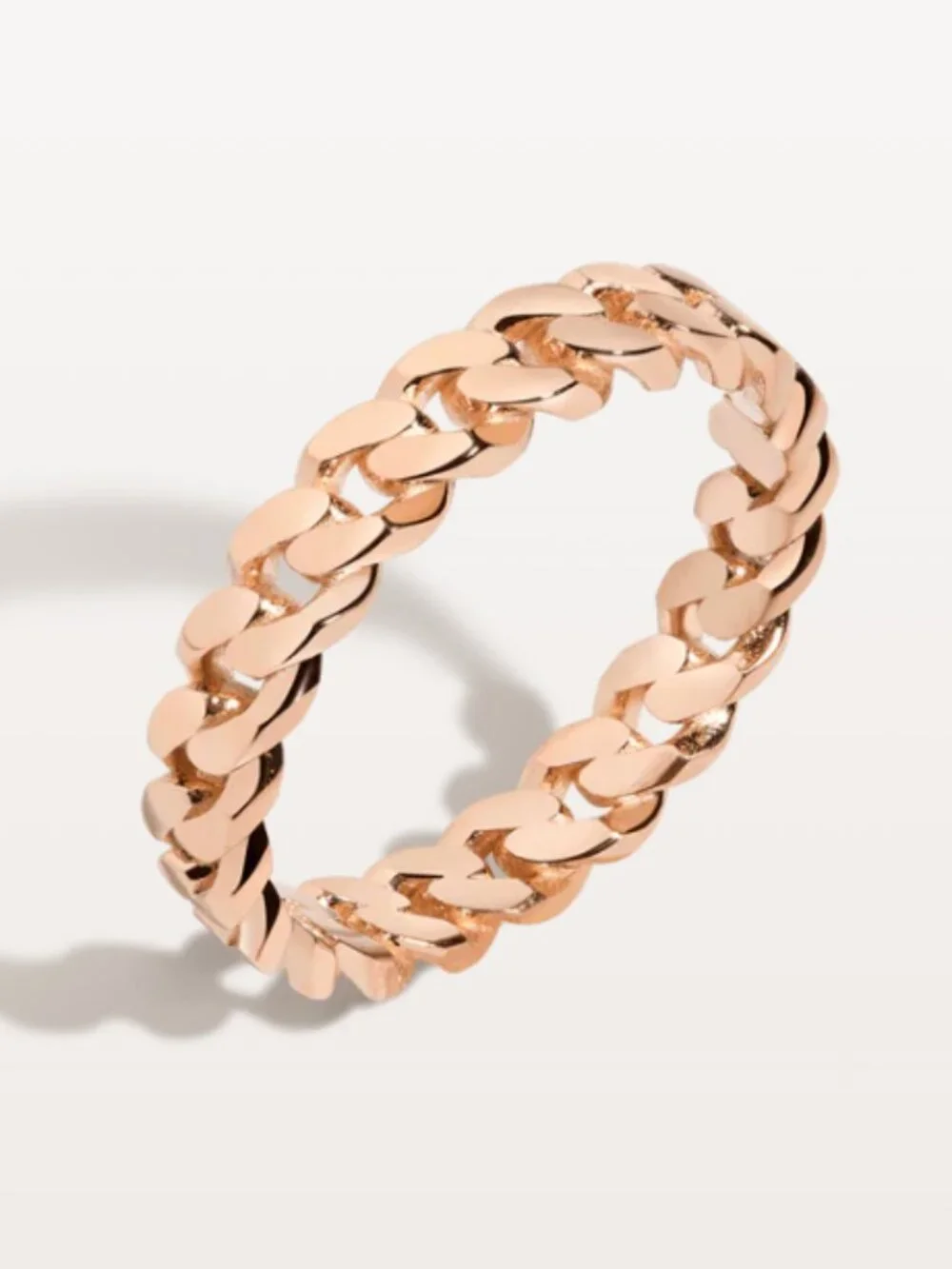 Aurate 2 Rose Gold Stackable Rings - Picture 5 of 5